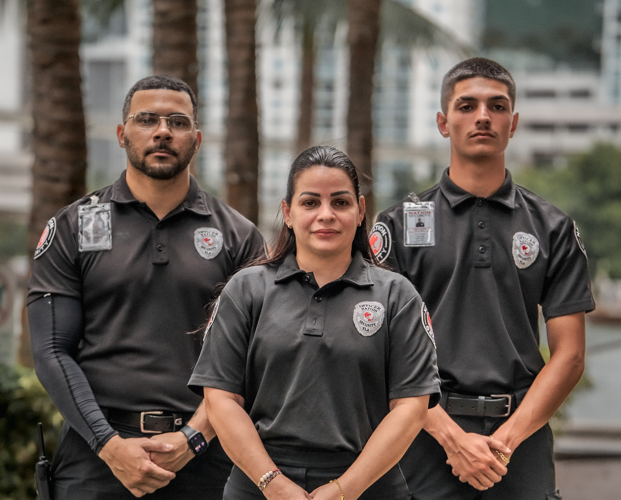 Nation Security guards providing professional security services